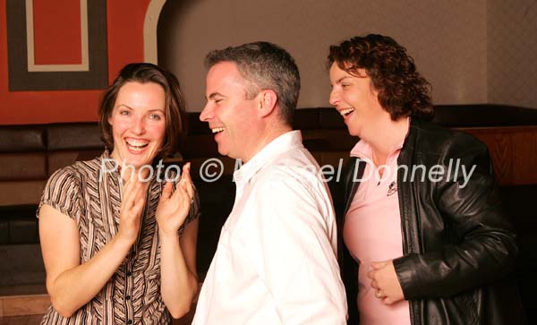  Castlebar Panto 2007, all Panto smiles from Catherine Walsh, Walter Donohue & Antoinette Starken. Photo:  Michael Donnelly
