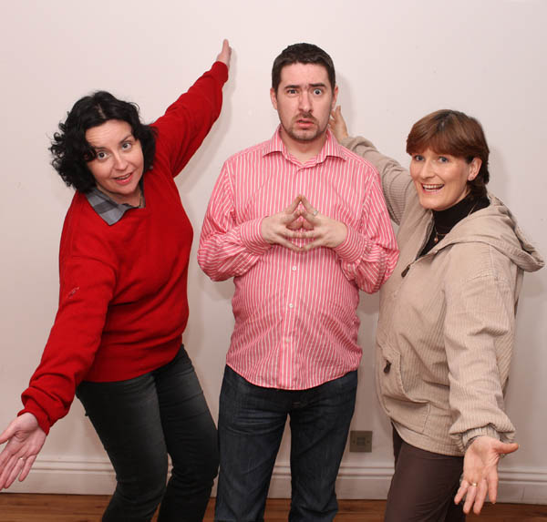 Antoinette Starken, Philip McDonagh & Ann Barrett appearing as Flop, The King & Flip in Castlebar Pantomimes  "Sing A Song of Sixpence", from Wed 13th to Sun 17th Jan  in the TF Royal Theatre, Castlebar. Photo: � Michael Donnelly