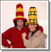 Antoinette Starken & Ann Barrett appearing as Flop & Flip in Castlebar Pantomimes  "Sing A Song of Sixpence", from Wed 13th to Sun 17th Jan  in the TF Royal Theatre, Castlebar. Photo:  Michael Donnelly