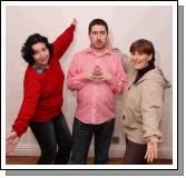 Antoinette Starken, Philip McDonagh & Ann Barrett appearing as Flop, The King & Flip in Castlebar Pantomimes  "Sing A Song of Sixpence", from Wed 13th to Sun 17th Jan  in the TF Royal Theatre, Castlebar. Photo:  Michael Donnelly