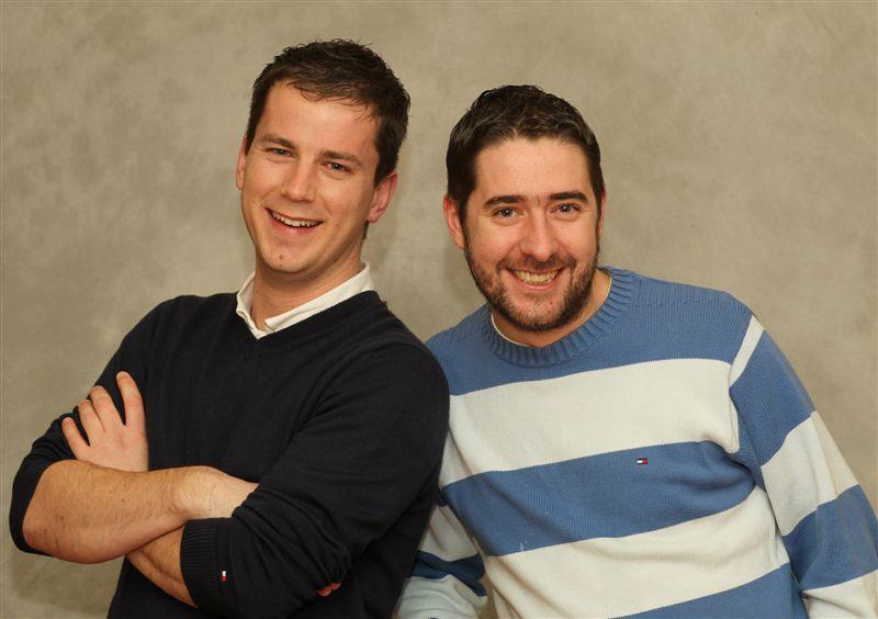 Joe Maher as Onions and Philip McDonagh as Sage in The Wonderful Story of Mother Goose 2