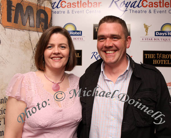 Sheila and Ollie Lavelle Belmullet, pictured at The High Kings in the TF Royal Theatre Castlebar. Photo:  Michael Donnelly