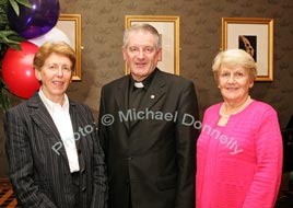 Fr Paddy Kilcoyne PP Kiltimagh at the ruby anniversary celebrations of his ordination. Michael Donnelly was at the Park Hotel Kiltimagh to record the event. 