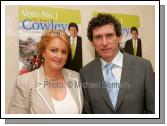 Teresa and  Dr. Jerry Cowley T.D. at the launch of his General Election campaign in Days Hotel "The Harlequin", Castlebar. Photo:  Michael Donnelly