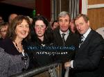Agnes, Ciara and Paddy Joyce, Ballyheane pictured with Taoiseach Enda Kenny at Homecoming in Royal Theatre Castlebar.Photo:Michael Donnelly