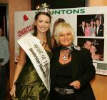 Aoibhinn N Shilleabhin The Rose of Tralee 2005 and Lilian McNicholas - one of her main sponsors - pictured at her homecoming at theTF Royal Hotel and Theatre Castlebar. Photo: Michael Donnelly.