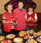 Margaret Geraghty  (show committee) centre pictured with Baking Prizewinners Margaret and Mary Hannon , Tuam at Roundfort Agricultural Show. Photo:Michael Donnelly