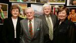 Mayo Exiles - Teresa and Donal Downes, and Sean and Kitty McManamon Salthill, pictured at the Western People Mayo Sports Awards 2004 presentation in the TF Royal Theatre Castlebar. Photo Michael Donnelly
