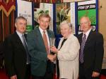 Fermanagh award accepted on behalf of Kelly Ann Spreight by Barry Holmes Derry