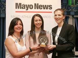 Pamela Hughes - Mayo Athlete of the Year. For more winners in the Mayo News Mayo Athletic Awards click on photo from Michael Donnelly.