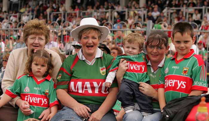 Balla Babes on Tour at the "Craic on the Track" at Ballinrobe Racecourse.  Photo: Michael Donnelly.