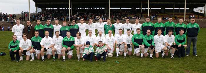 Ballaghaderreen who were defeated by  Breaffy in the Breaffy House and Spa  County Intermediate  Football Championship Final in McHale Park Castlebar. Photo: Michael Donnelly