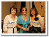 Teresa Mannion, Bernardine McGlade and Carmel Jordan, Breaffy, pictured at Breaffy GAA Annual Dinner Dance in Breaffy House Hotel, Photo:  Michael Donnelly
