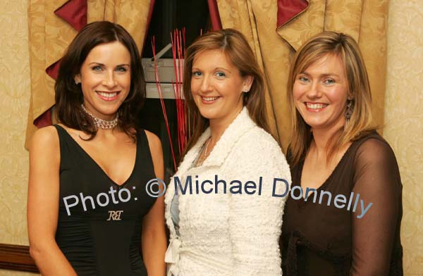 Pictured at Breaffy GAA Annual Dinner Dance in Breaffy House Hotel, from left: Pauline Cawley, Mary McLoughlin and Annette Cannon, Breaffy. Photo:  Michael Donnelly