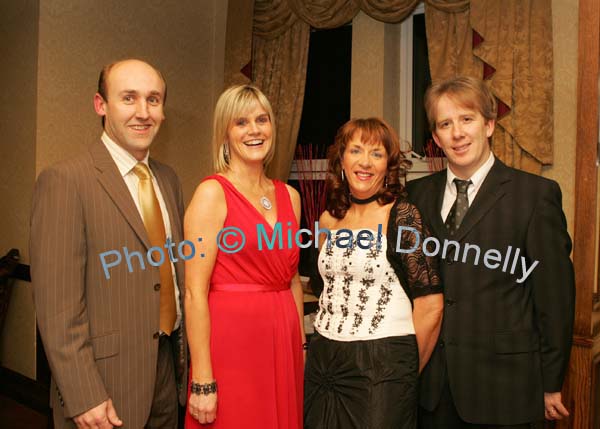 Sean and Mary Grealis and Veronica and Philip Beirne, Breaffy, pictured at Breaffy GAA Annual Dinner Dance in Breaffy House Hotel, Photo:  Michael Donnelly