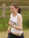 Lorraine  Doyle in action in 1500m at Ballyheane Derrywash Islandeady Community Games Sports, in Cloondesh. Photo Michael Donnelly