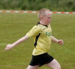 Patrick Bourke, Balluyheane, in the U-10 Hurdle race at the Ballyheane Derrywash Islandeady Community Games Sports, in Cloondesh. Photo Michael Donnelly