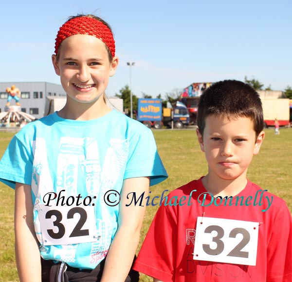Neifinn area team pictured at the Mayo finals of the HSE Community Games in Claremorris Track.Photo: © Michael Donnelly
