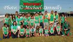 Westport area team pictured with mentor Martin Keane at the Mayo finals of the HSE Community Games in Claremorris Track.Photo: © Michael Donnelly