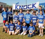Knock team  at the Mayo finals of the HSE Community Games in Claremorris Track.Photo: © Michael Donnell