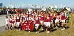 Ballinrobe team at the Mayo finals of the HSE Community Games in Claremorris Track.Photo: © Michael Donnelly