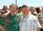 Martin Keane, Westport and Billy Rice at the Mayo finals of the HSE Community Games in Claremorris Track.Photo: © Michael Donnelly