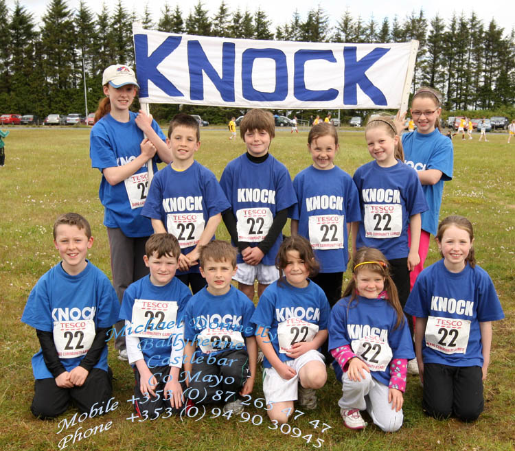 Knock area at Mayo Community Games Athletic Finals at Claremorris Track. Photo:Michael Donnelly