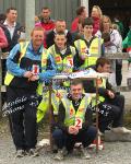 Calling the numbers at Mayo Community Games Athletic Finals at Claremorris Track. Photo:Michael Donnelly