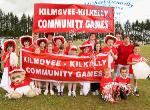 Kilkmovee / Kilkelly won best  dressed area at Mayo Community Games Athletic Finals at Claremorris Track. Photo:Michael Donnelly