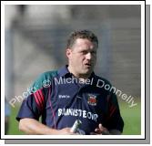 Mayo Hurling manager Martin Brennan at the Christy Ring Cup in McHale Park, Castlebar. Photo:  Michael Donnelly