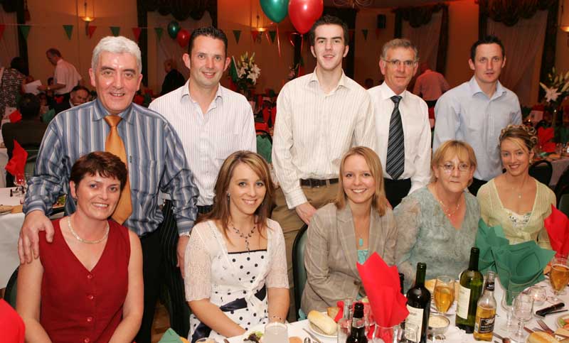 Eddie Murphy and friends Ballyhaunis at the Mayo GAA Corporate Night in the Failte Suite, Welcome Inn Hotel Castlebar. Photo: � Michael Donnelly