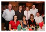 Group from Trust Contracts, Kiltimagh, pictured at the Mayo GAA Corporate Night in the Failte Suite, Welcome Inn Hotel Castlebar. Photo:  Michael Donnelly
