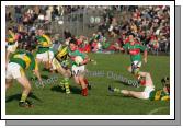 Andy Moran in action in the 1st round of the Allianz National Football League between Mayo and Kerry, at McHale Park last Sunday. Photo:  Michael Donnelly