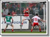 Mayo Goalkeeper Robert Hennelly brings off another fine save at the ESB All Ireland Minor Football Final replay in Pearse Park, Longford.Photo:  Michael Donnelly