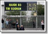 The Final score in the ESB All Ireland Minor Football Final replay in Pearse Park. Photo:  Michael Donnelly