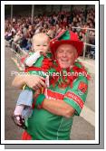 Patricia and John Moore, Kilmeena Westport pictured the ESB All Ireland Minor Football Final replay in Pearse Park, Longford.Photo:  Michael Donnelly