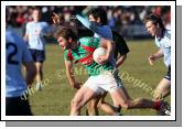 Aiden O'Shea in action against Dublin in the Allianz GAA Football National League Division 1 Round 3 in McHale Park, Castlebar. Photo:  Michael Donnelly