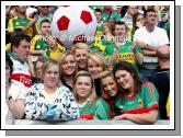 Supporting Mayo against Tyrone in the ESB GAA All Ireland Minor Football Final in Croke Park. Photo:  Michael Donnelly