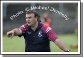 Galway's Ladies team manager Pat Costello in the Connacht Ladies Football TG4 Senior Championship final in Tuam. Photo:  Michael Donnelly