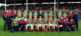 The Mayo team who beat Clare last Sunday