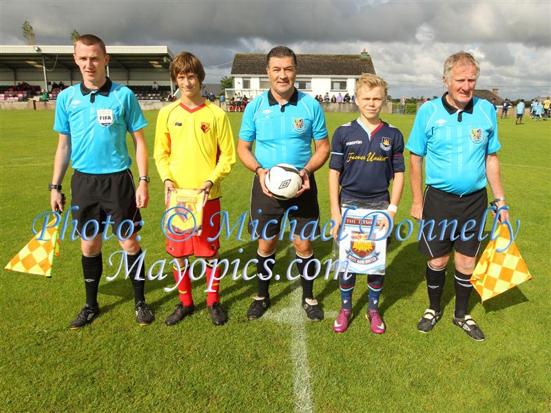 West Ham v Watford FC at Ballyglass in Mayo International Cup. Photo: © Michael Donnelly Photography