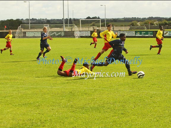 West Ham v Watford FC at Ballyglass in Mayo International Cup. Photo: © Michael Donnelly Photography