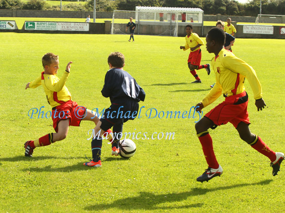 West Ham v Watford FC at Ballyglass in Mayo International Cup. Photo: © Michael Donnelly Photography