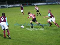 West Ham v Exeter City U-13 at Celtic Park Castlebar in Mayo International Cup. Photo: © Michael Donnelly Photography