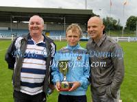 Three Anthony Scullys at Milebush Park with Mayo International Cup