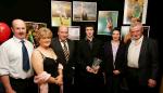 Pictured at the 35th Western People Mayo Sports Awards 2004 presentation in the TF Royal Theatre Castlebar from left: Jimmy and Anne Mulroy, Bohola, Ger McHugh, Darren McHugh Water Polo award winner, Bridie McHugh and John Mulroy, Straide. Photo Michael Donnelly
