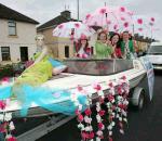 On the Rosewater Float at the Castlebar St Patrick's Day Parade. Photo Michael Donnelly