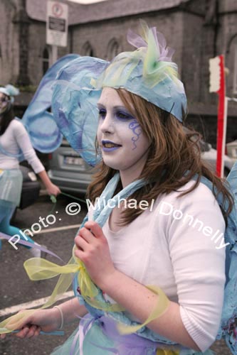 Tooth Fairy at St Patrick's Day Parade in Claremorris. Photo:  Michael Donnelly