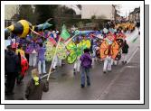 Heading into town at St Patrick's Day Parade in Kiltimagh. Photo:  Michael Donnelly