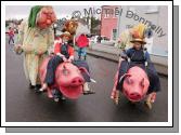On the Pigs back at St Patrick's Day Parade in Kiltimagh. Photo:  Michael Donnelly